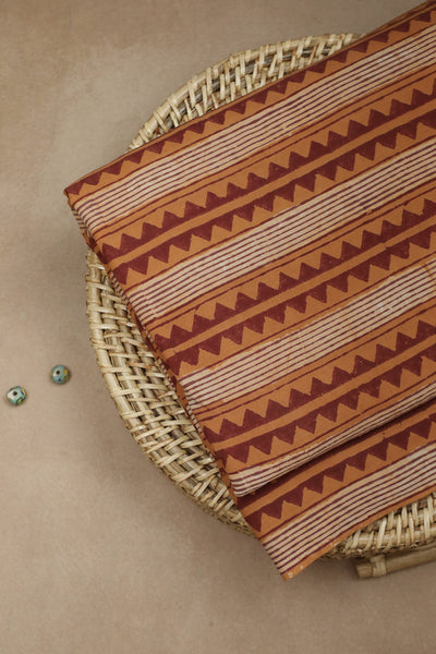Block Printed Saree-Matkatus 