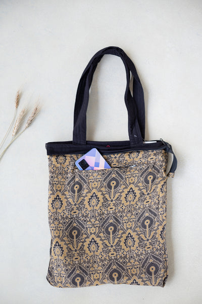 Black Kutch Embroidered Bag