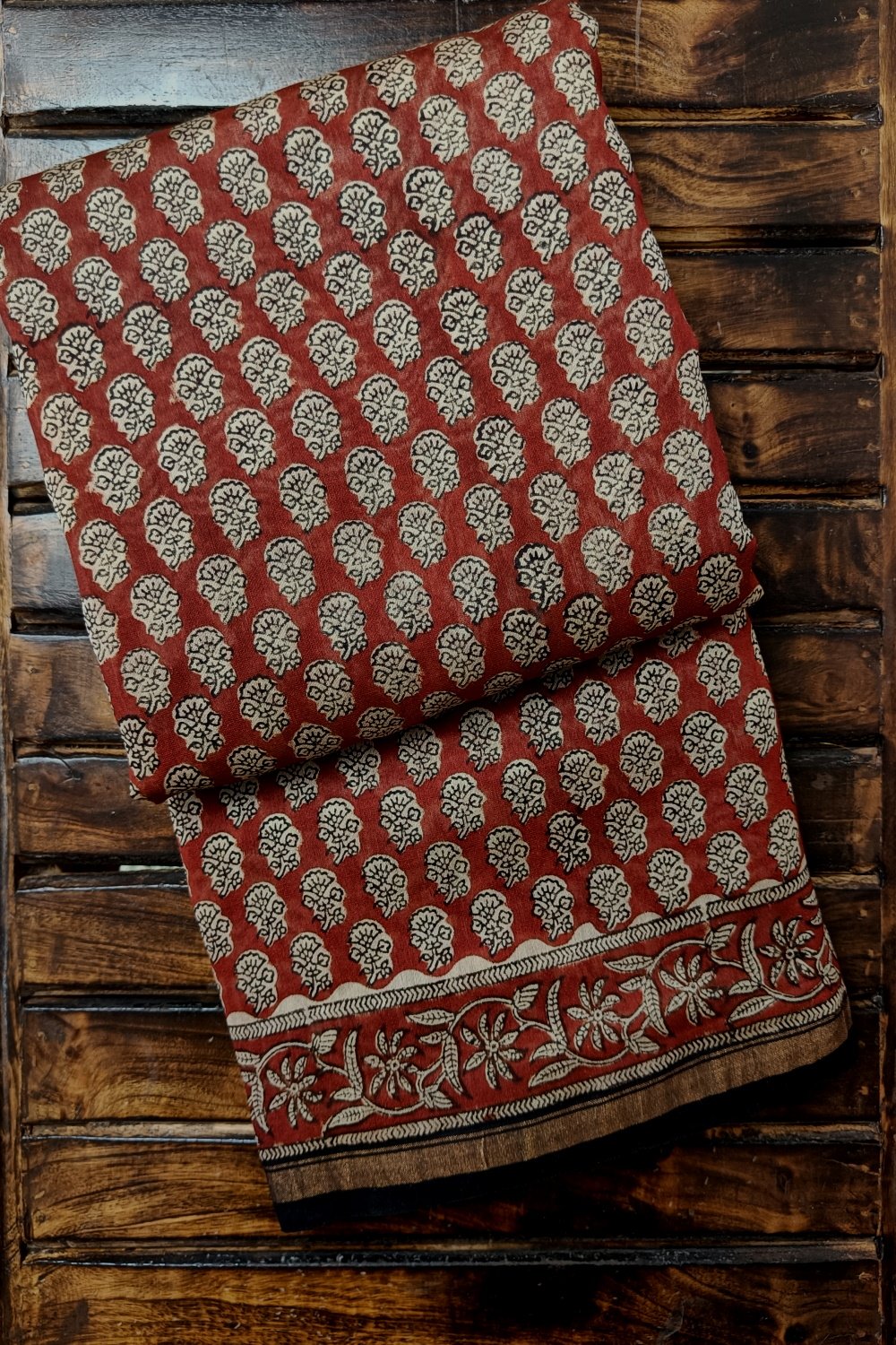 Block Printed Saree - Matkatus
