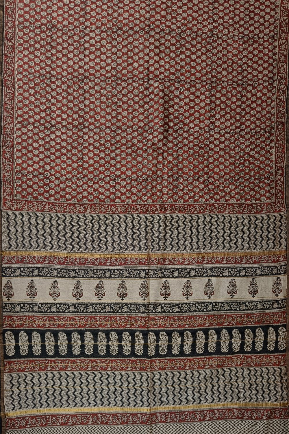 Bagru Print Saree - Matkatus