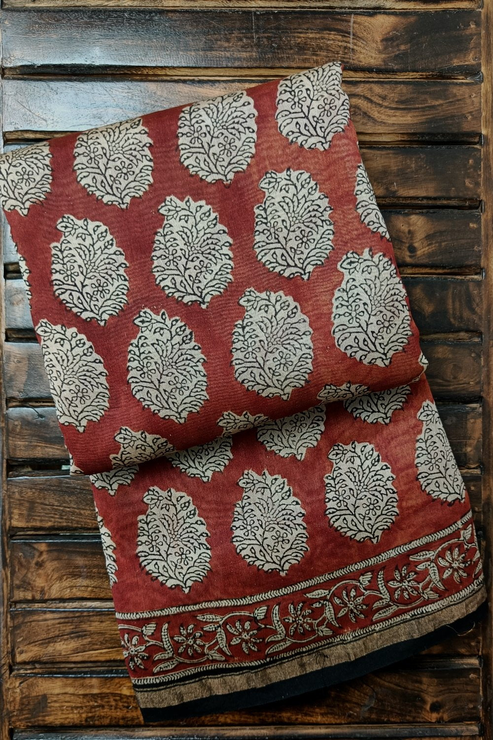 Block Printed Saree - Matkatus