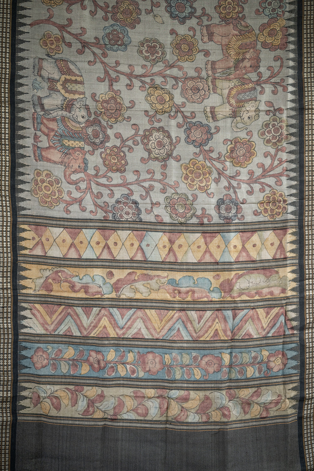 Pen Kalamkari Sarees  - Matkatus 