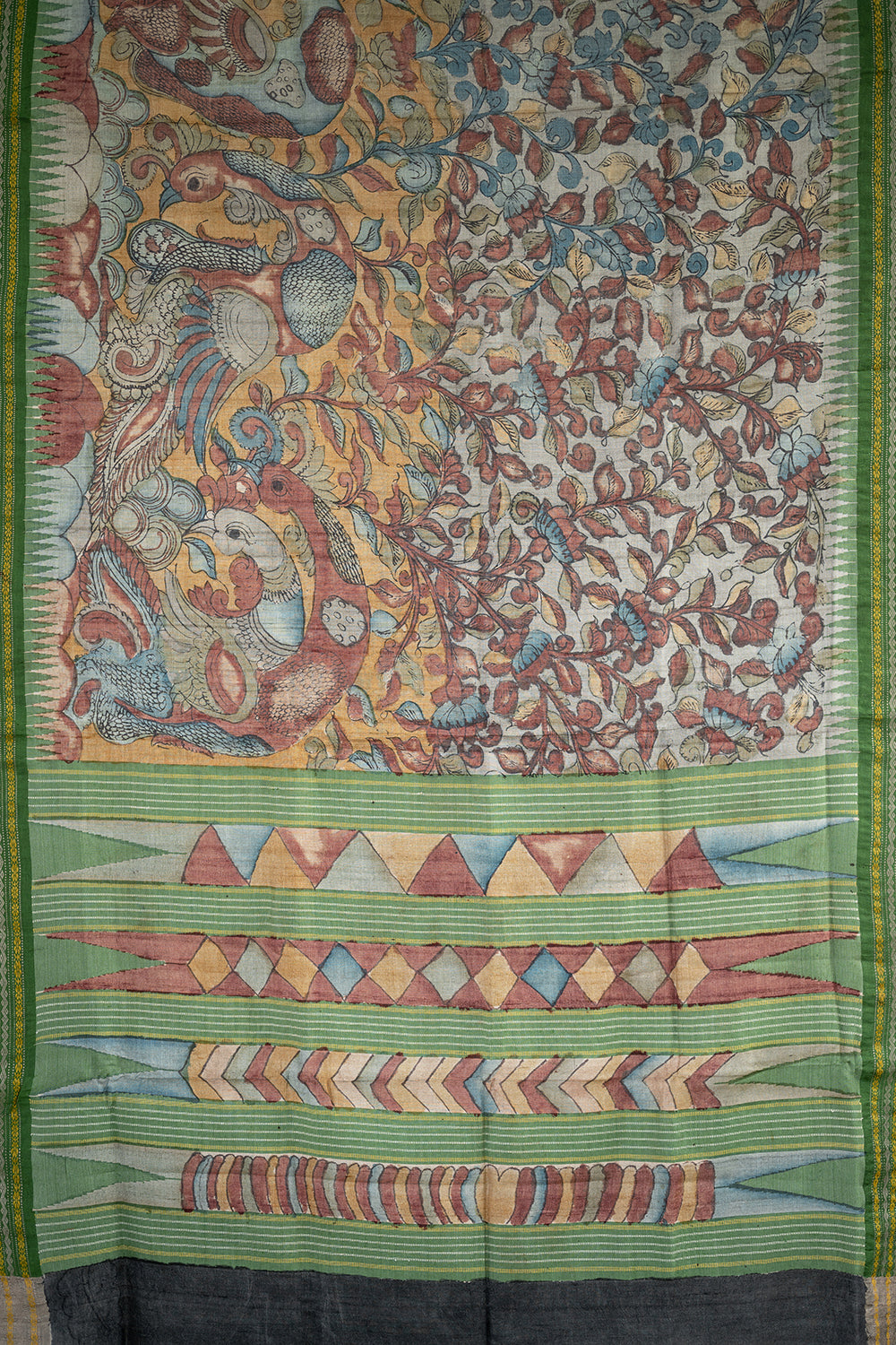 Pen Kalamkari Sarees  - Matkatus 