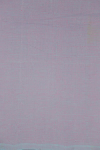 Baby Purple Handwoven Plain Mangalagiri Cotton Fabric