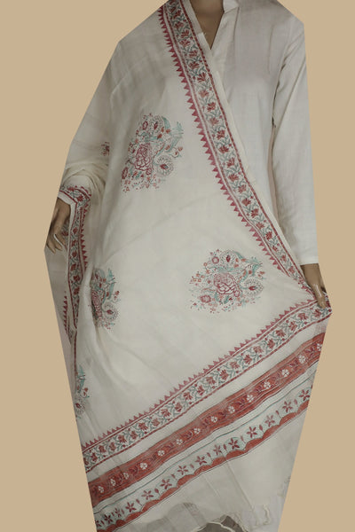 Mul Cotton Dupatta - Matkatus