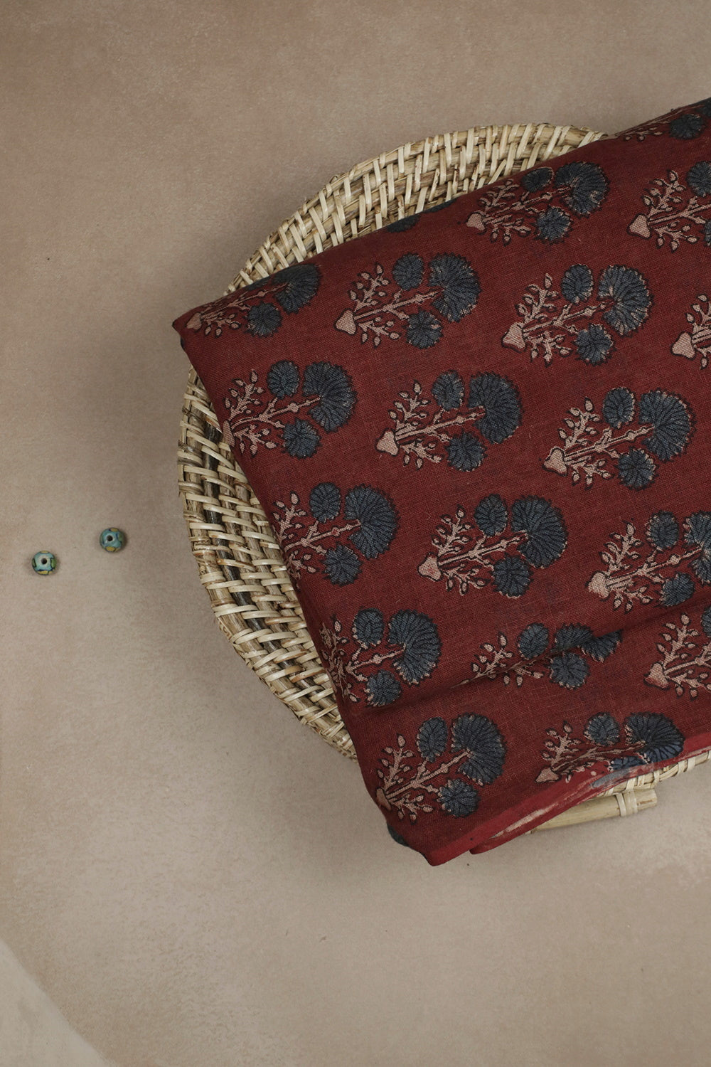 Ajrak Linen Fabric - Matkatus