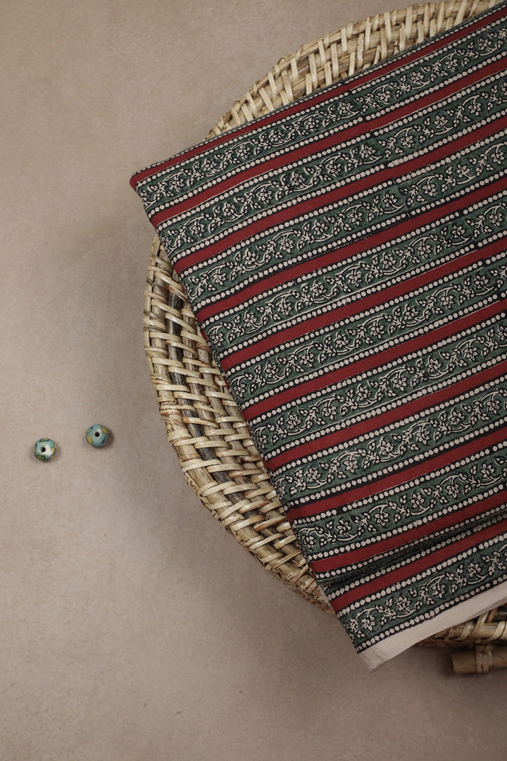Block Printed Fabric-Matkatus 