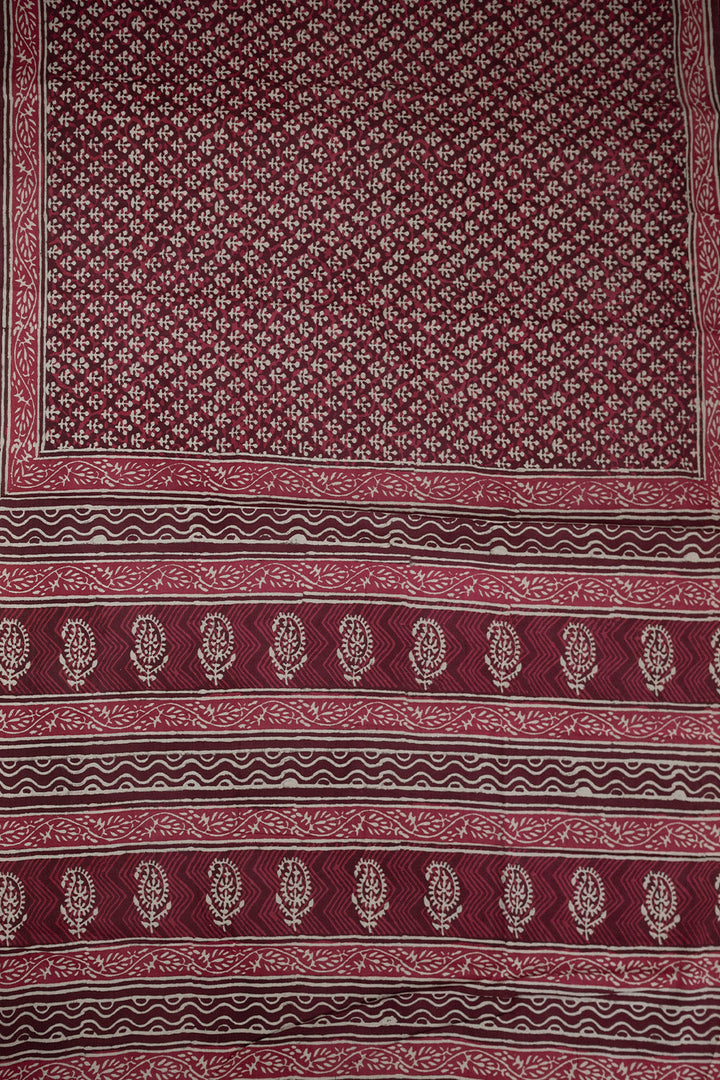 Block Printed Sarees - Matkatus 