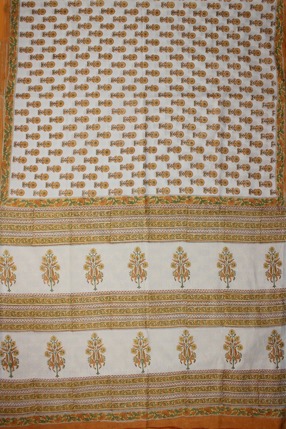 Block Printed Saree - Matkatus
