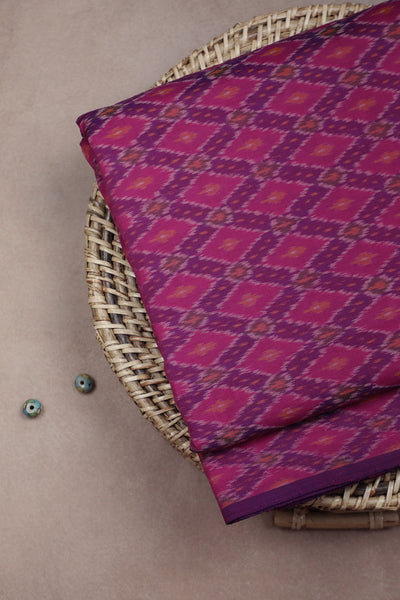 Ikat Silk Cotton Fabrics-Matkatus