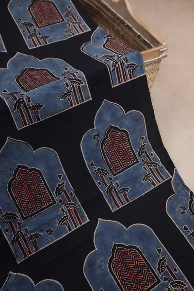 Ajrak Cotton Fabric-Matkatus