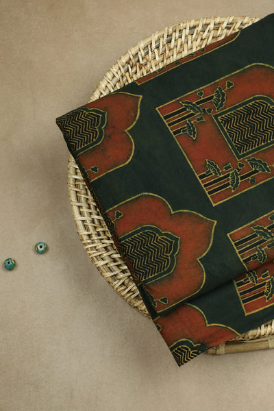 Ajrak Cotton Fabric-Matkatus