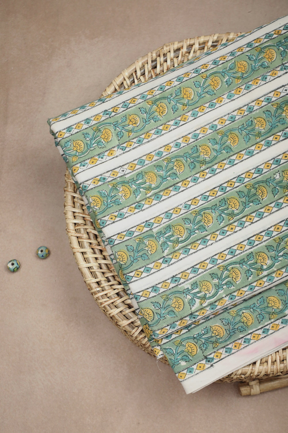 Block Printed Saree-Matkatus 