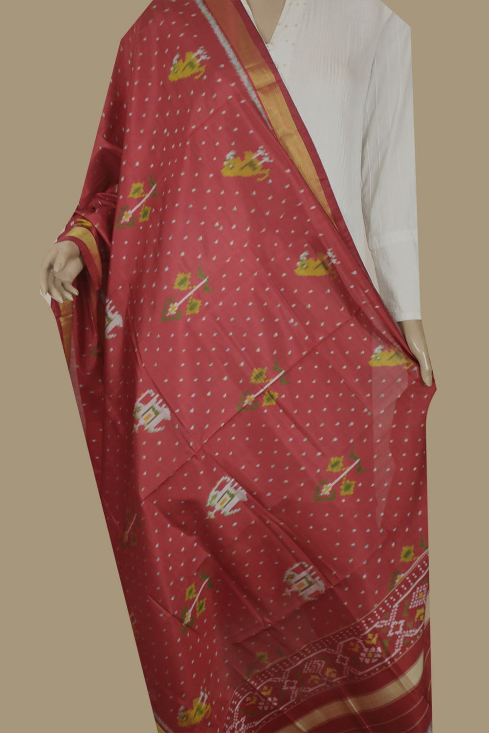 Patola Ikat Dupatta = Matkatus