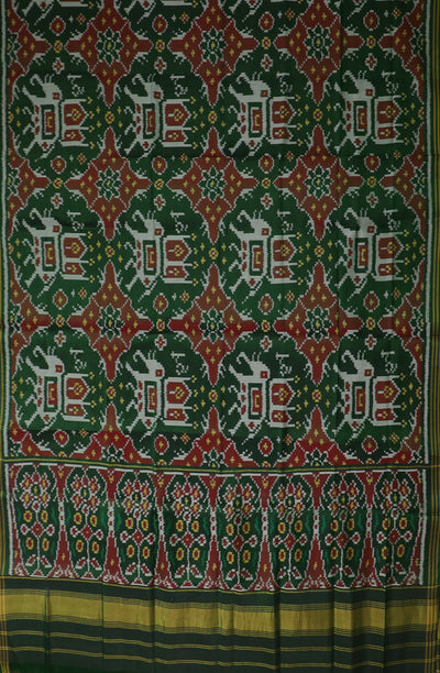 Ikat Silk Dupatta - Matkatus