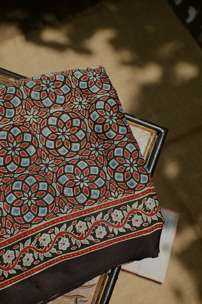 Blockprinted Saree - Matkatus